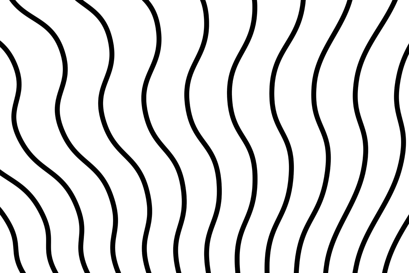 Squiggle Pattern Feature Wall Hand Drawn Squiggle 3 Wall Mural - Abstract Wall Murals - Eazywallz