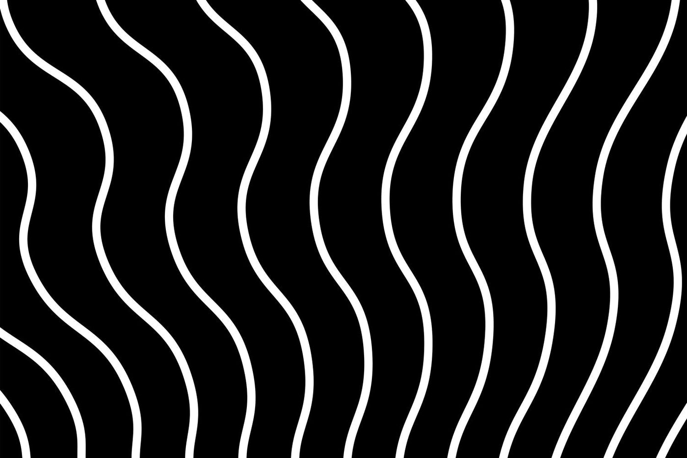 Squiggle Pattern Feature Wall Hand Drawn Squiggle Wall Mural - Abstract Wallpaper Murals - Eazywallz