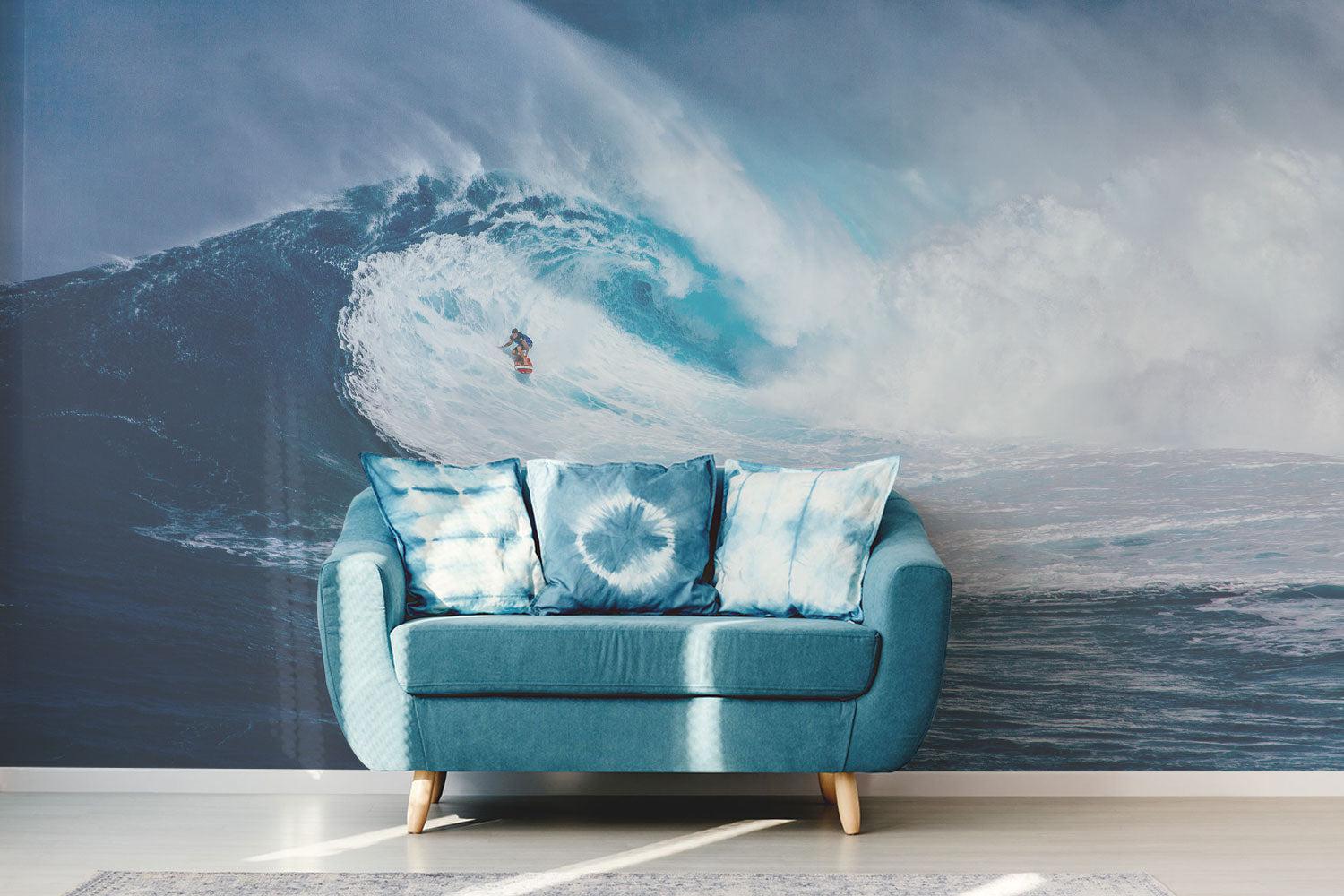 High Wave Surf Wall Mural-Wall Mural-Eazywallz