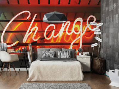 Highlighted Change Wall Mural-Wall Mural-Eazywallz