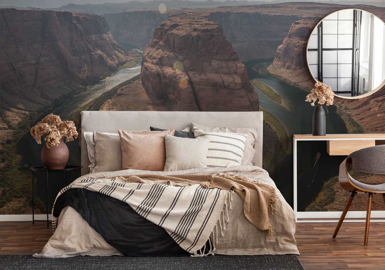 Horse Shoe Bend Wall Mural-Wall Mural-Eazywallz