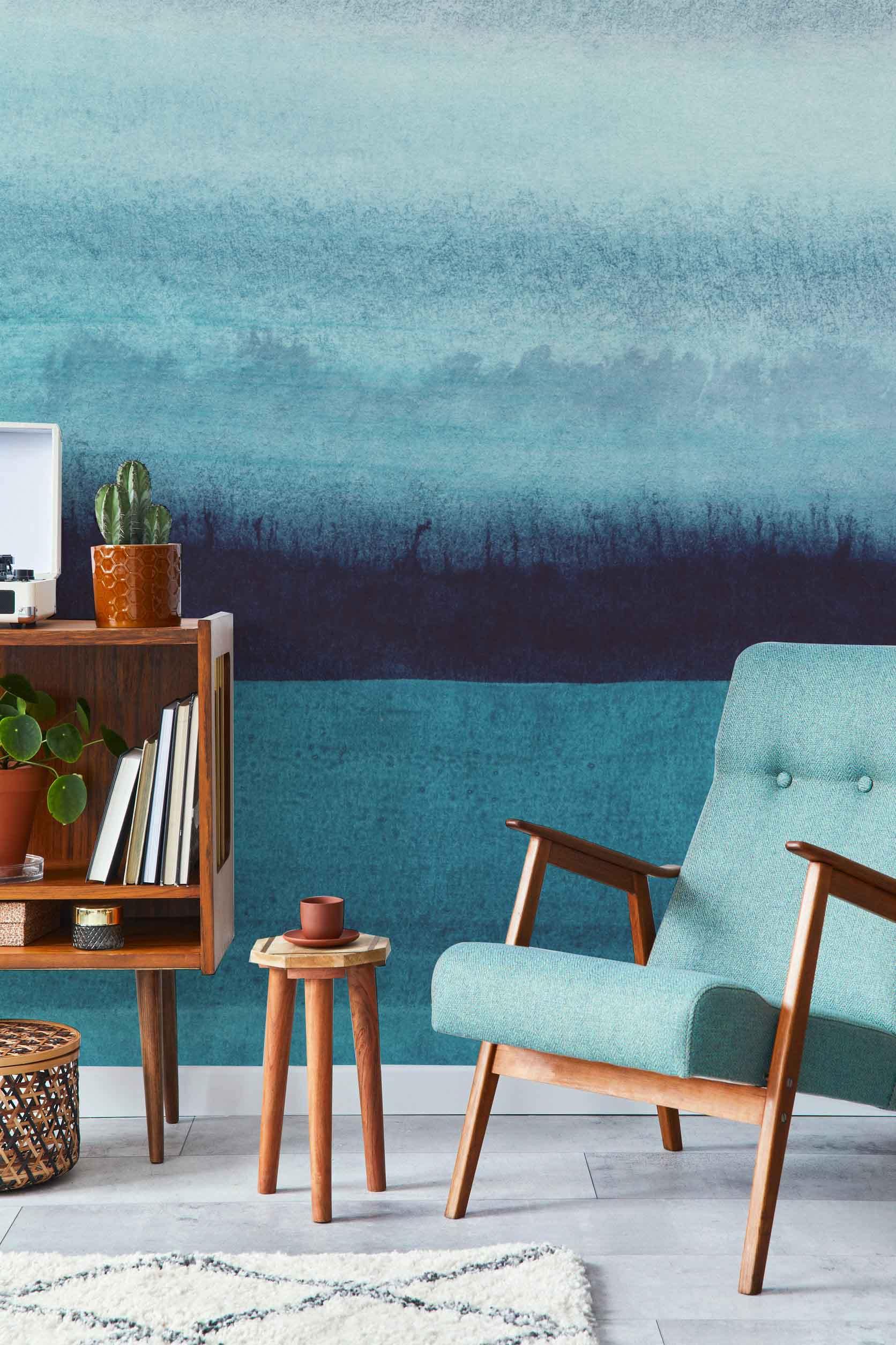 Ice Age Color Block Mural Wallpaper-Wall Mural-Eazywallz