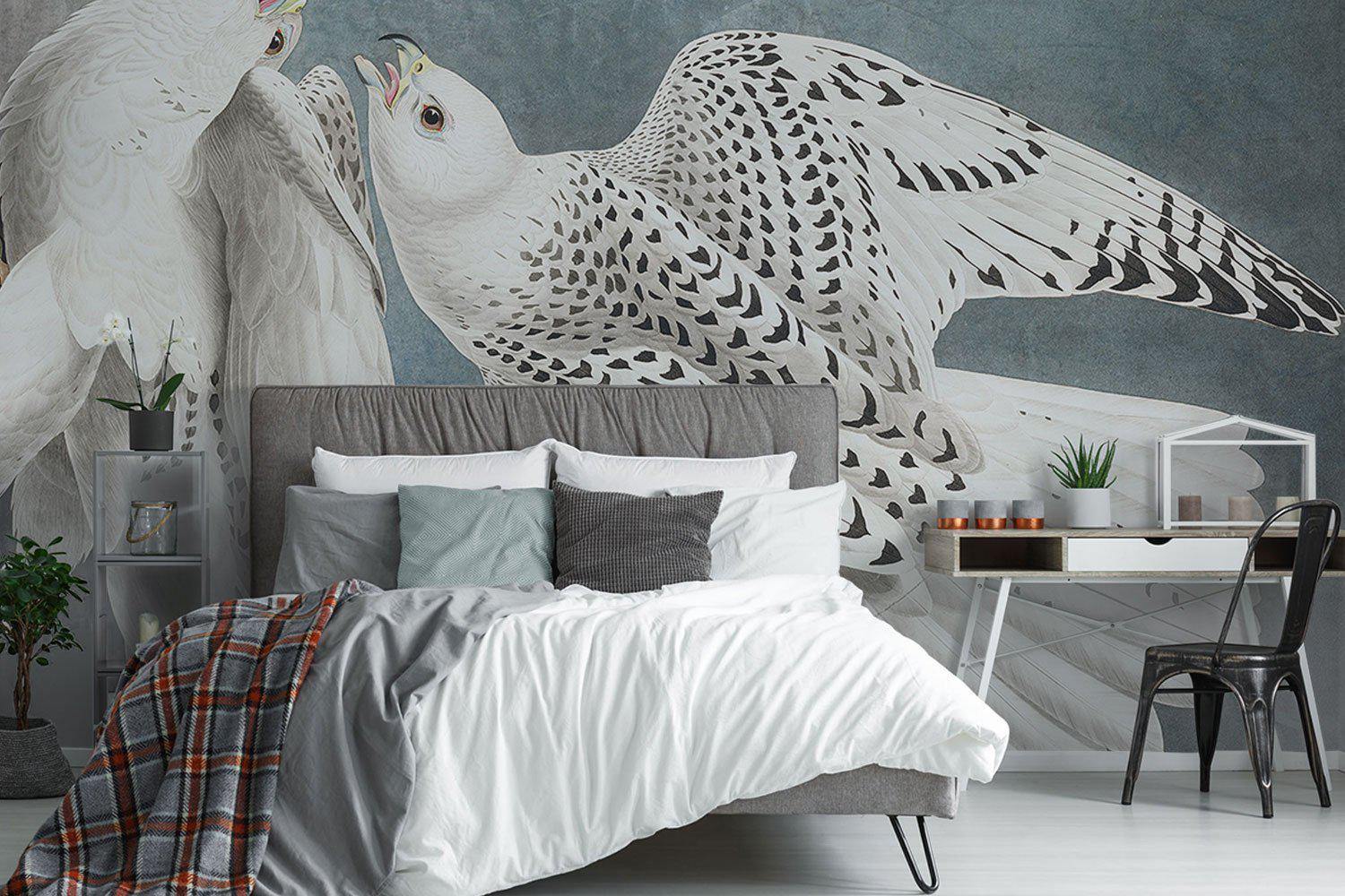 Icelandic Falcon Wall Mural-Wall Mural-Eazywallz