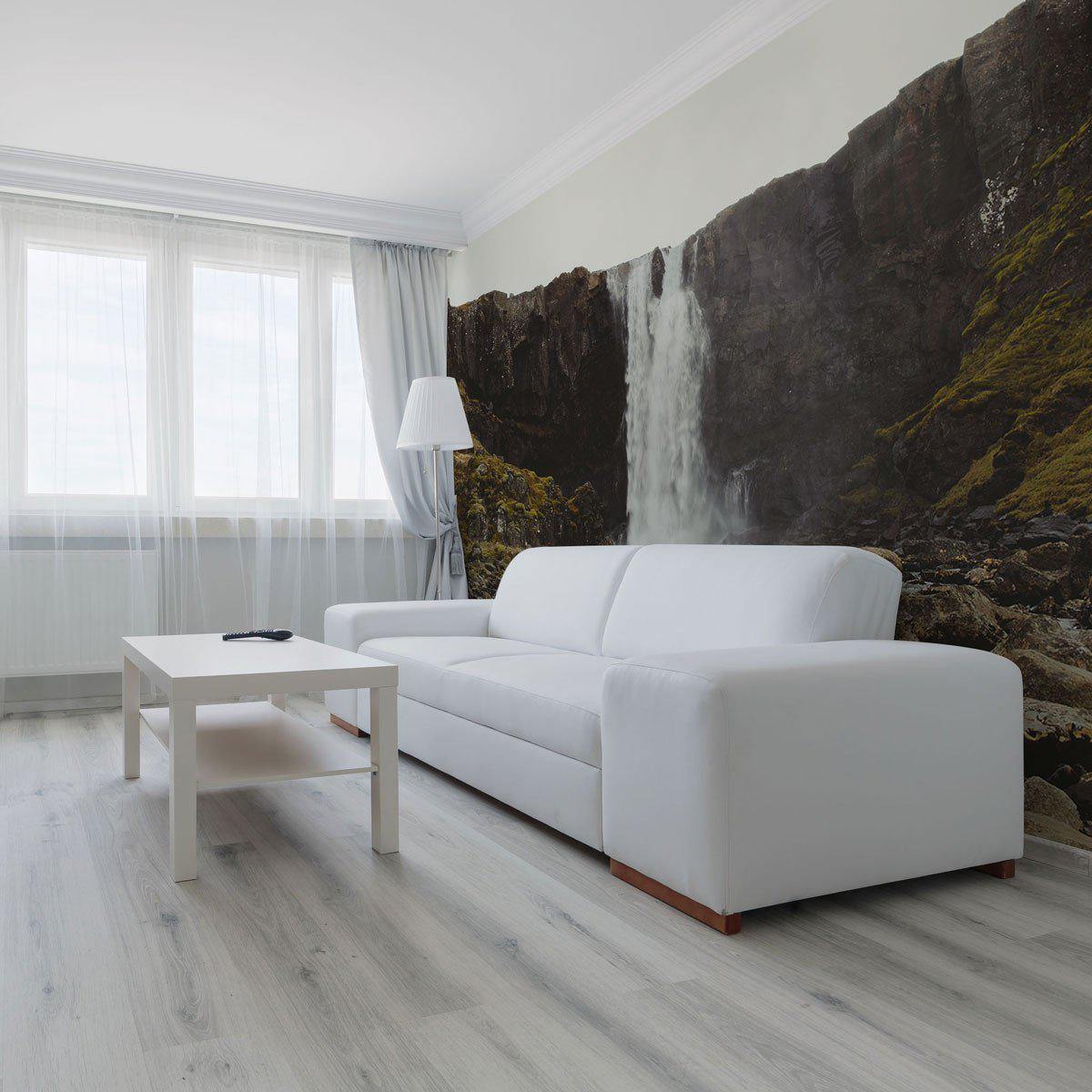 Icelandic Waterfall Wall Mural-Wall Mural-Eazywallz