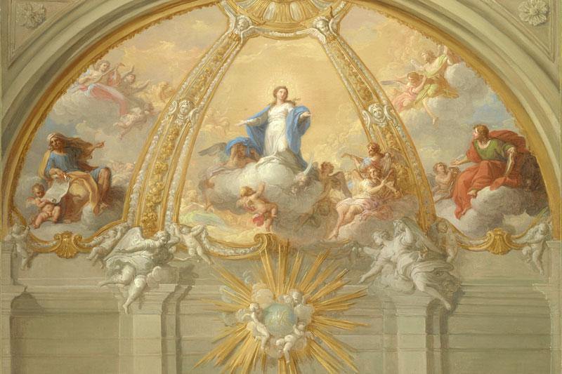 Immaculate Conception Wall Mural-Wall Mural-Eazywallz