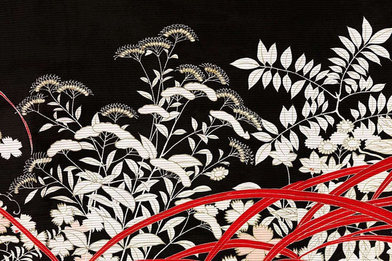 Japanese Kimono Wallpaper Mural-Wall Mural-Eazywallz