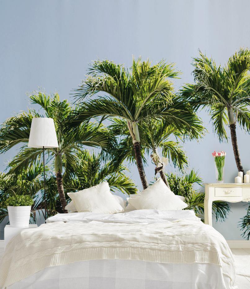 Key West Palm Trees Wall Mural-Wall Mural-Eazywallz