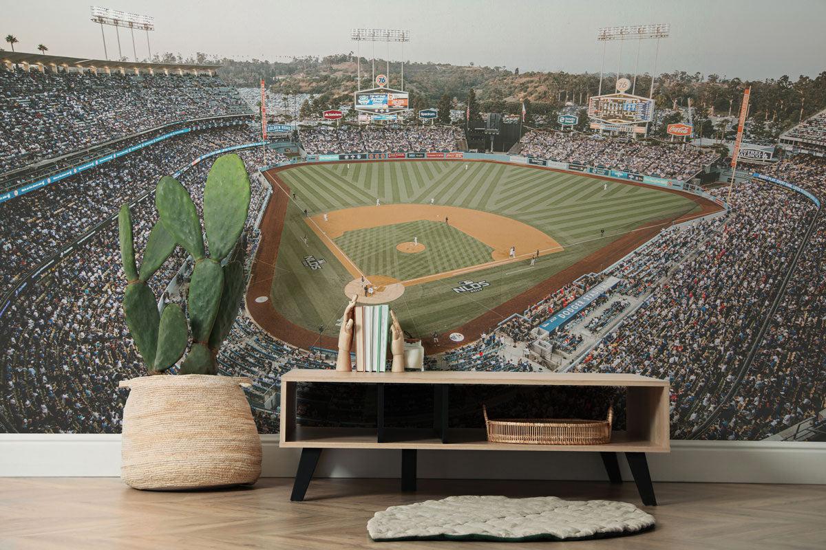 LA Dodgers Baseball Stadium 2 Wall Mural-Wall Mural-Eazywallz