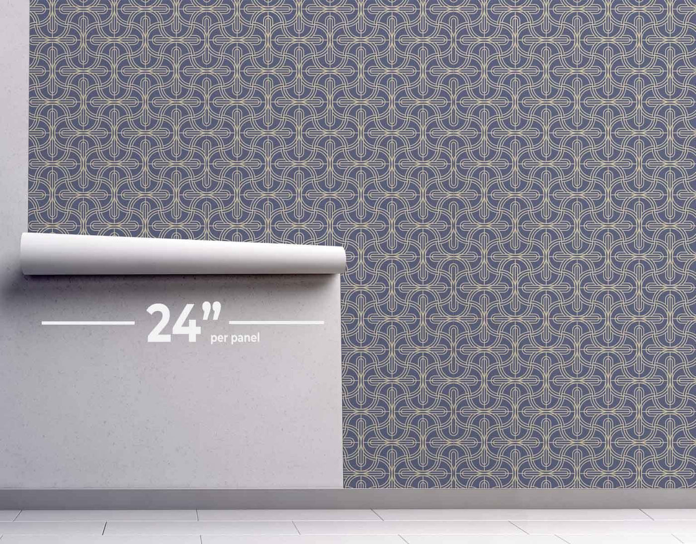 Lavender Art Deco Wallpaper #277-Repeat Pattern Wallpaper-Eazywallz