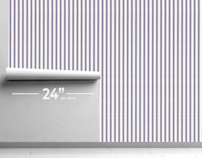 Lavender Knit Stripes Wallpaper #511-Repeat Pattern Wallpaper-Eazywallz