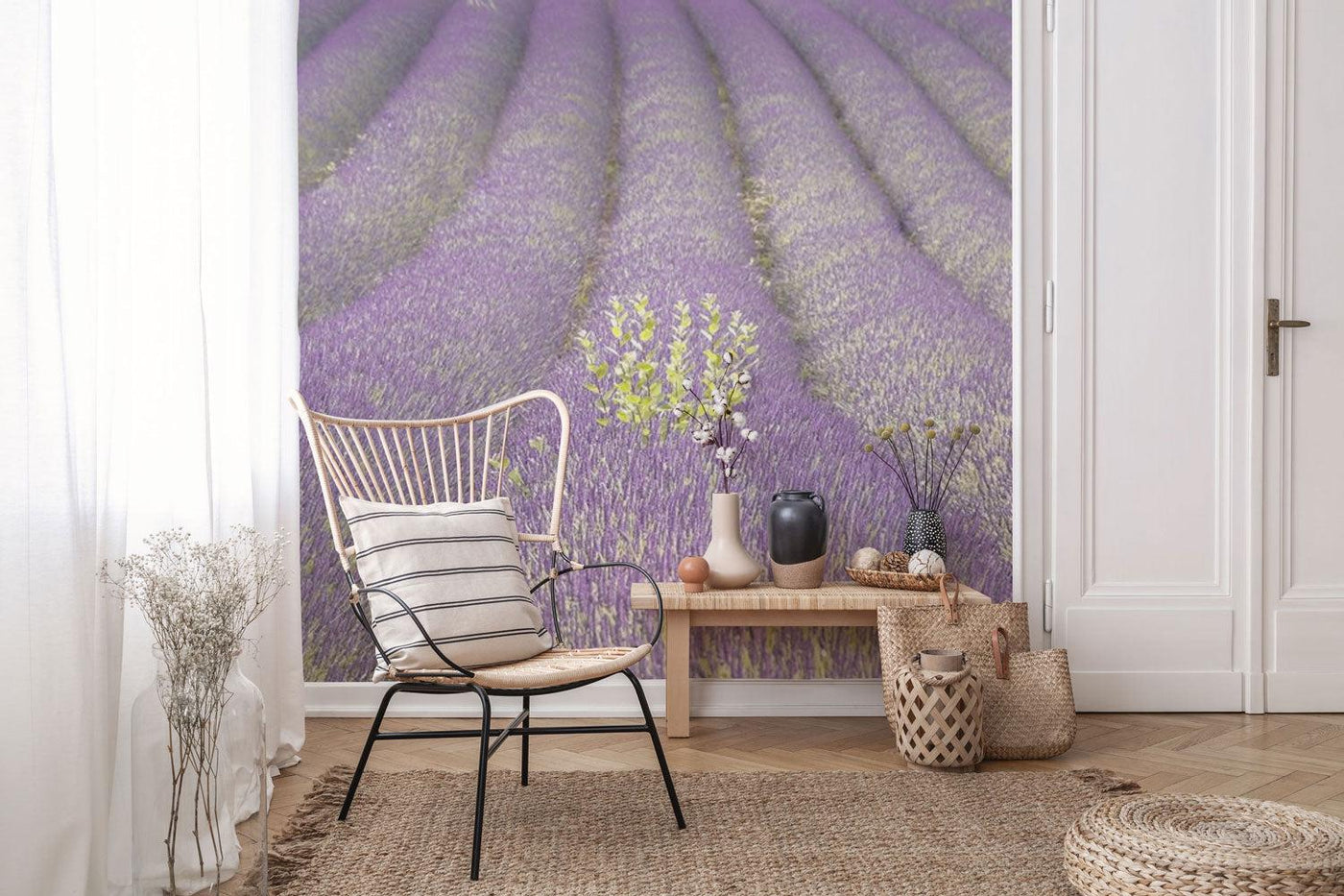 Lavender field in Provence Wall Mural-Wall Mural-Eazywallz