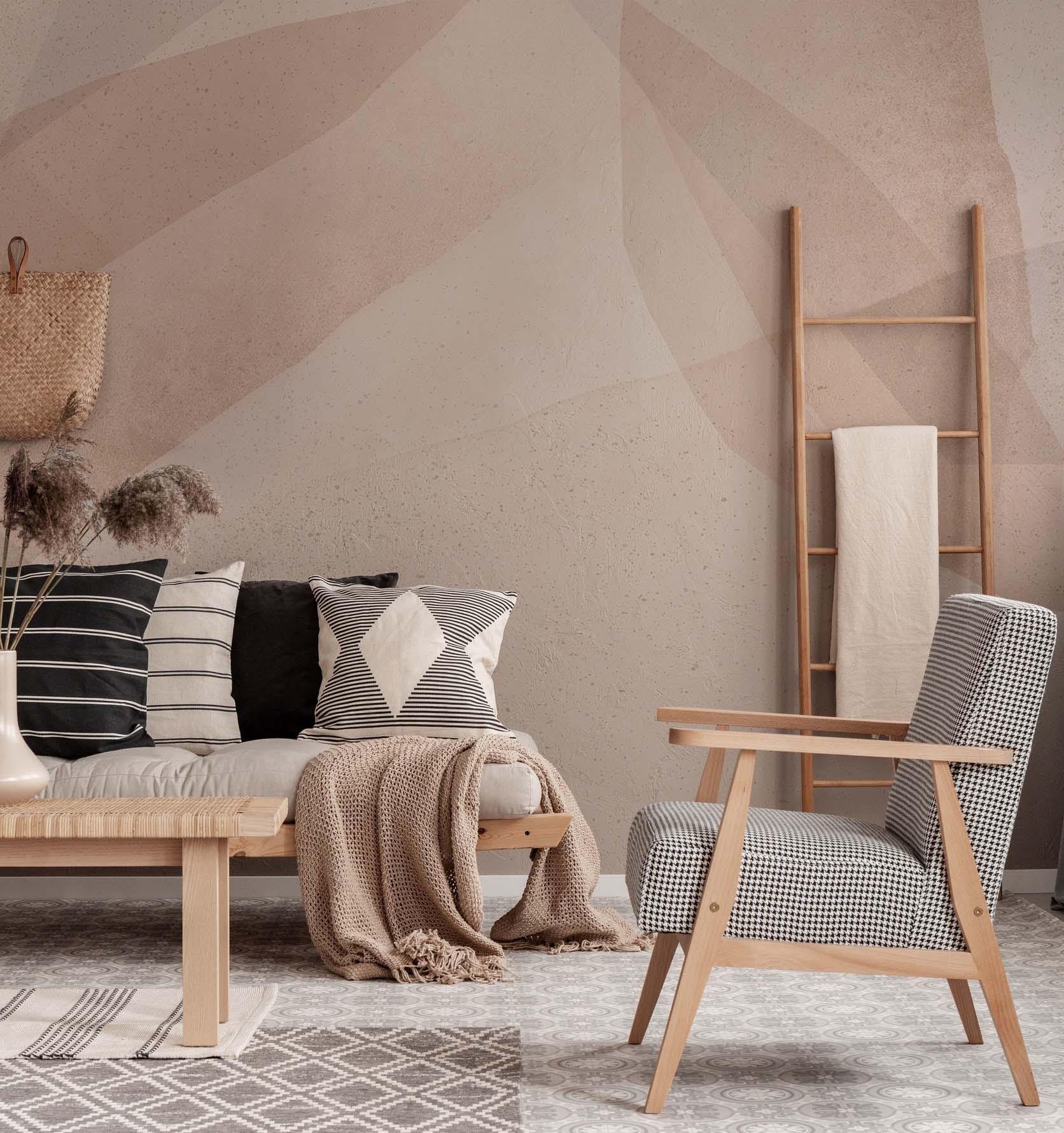 Light Creme Abstract Wall Mural-Wall Mural-Eazywallz