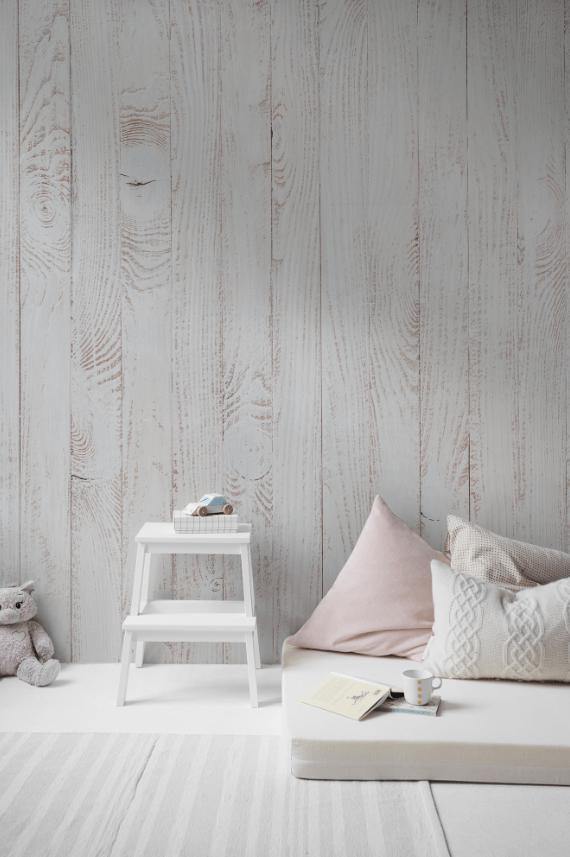 Light Wooden Planks Wall Mural-Wall Mural-Eazywallz