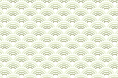 Lime waves pattern Wall Mural-Wall Mural-Eazywallz
