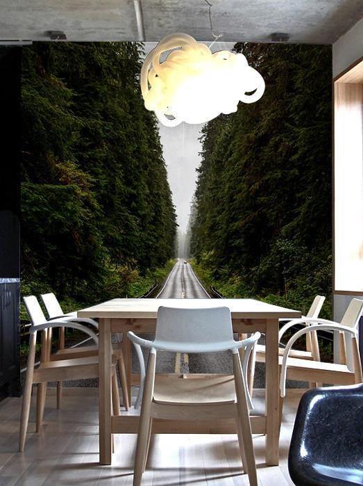 Long Road Home Wall Mural-Wall Mural-Eazywallz