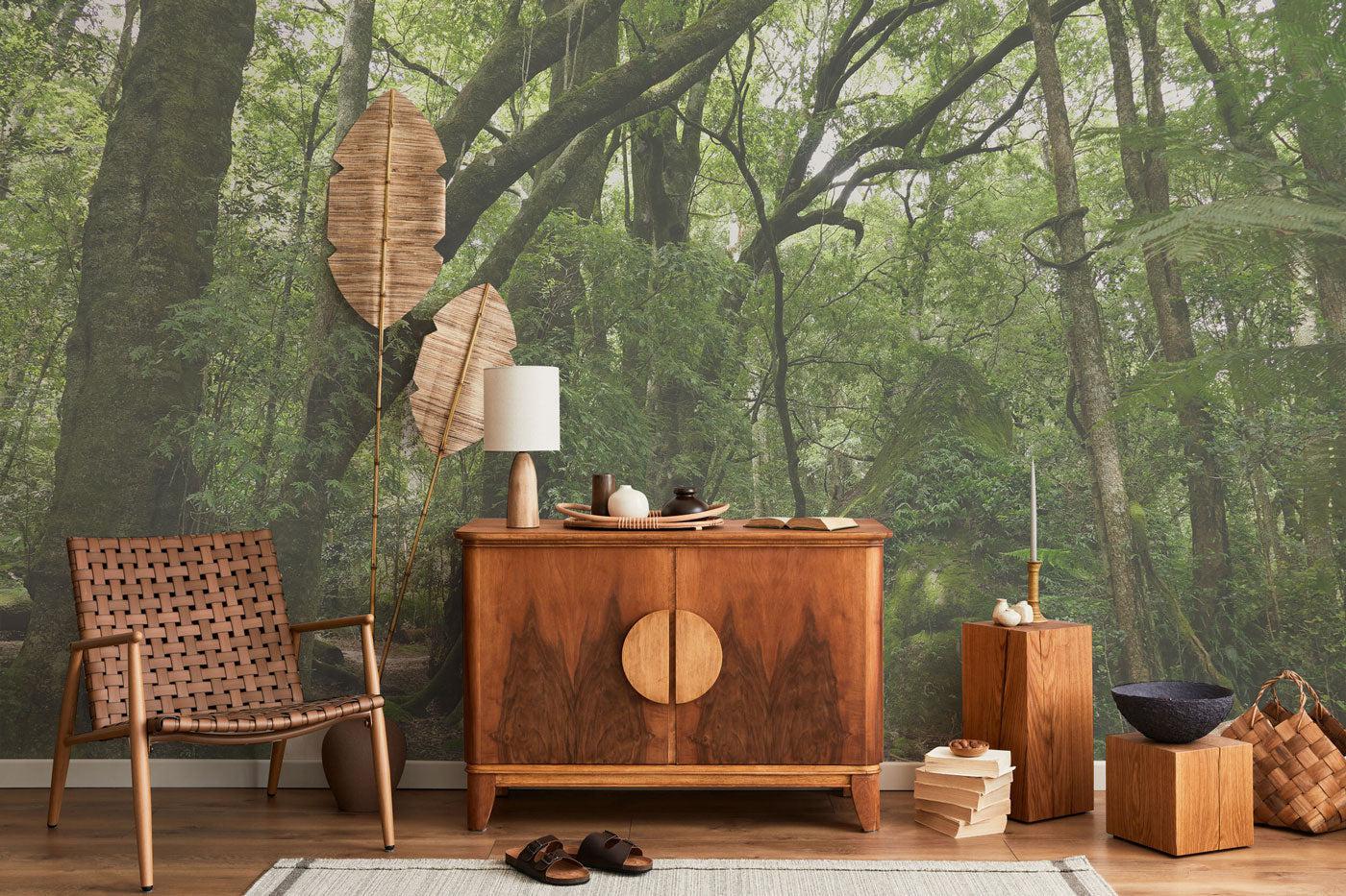 Lush jungle fauna Wall Mural-Wall Mural-Eazywallz