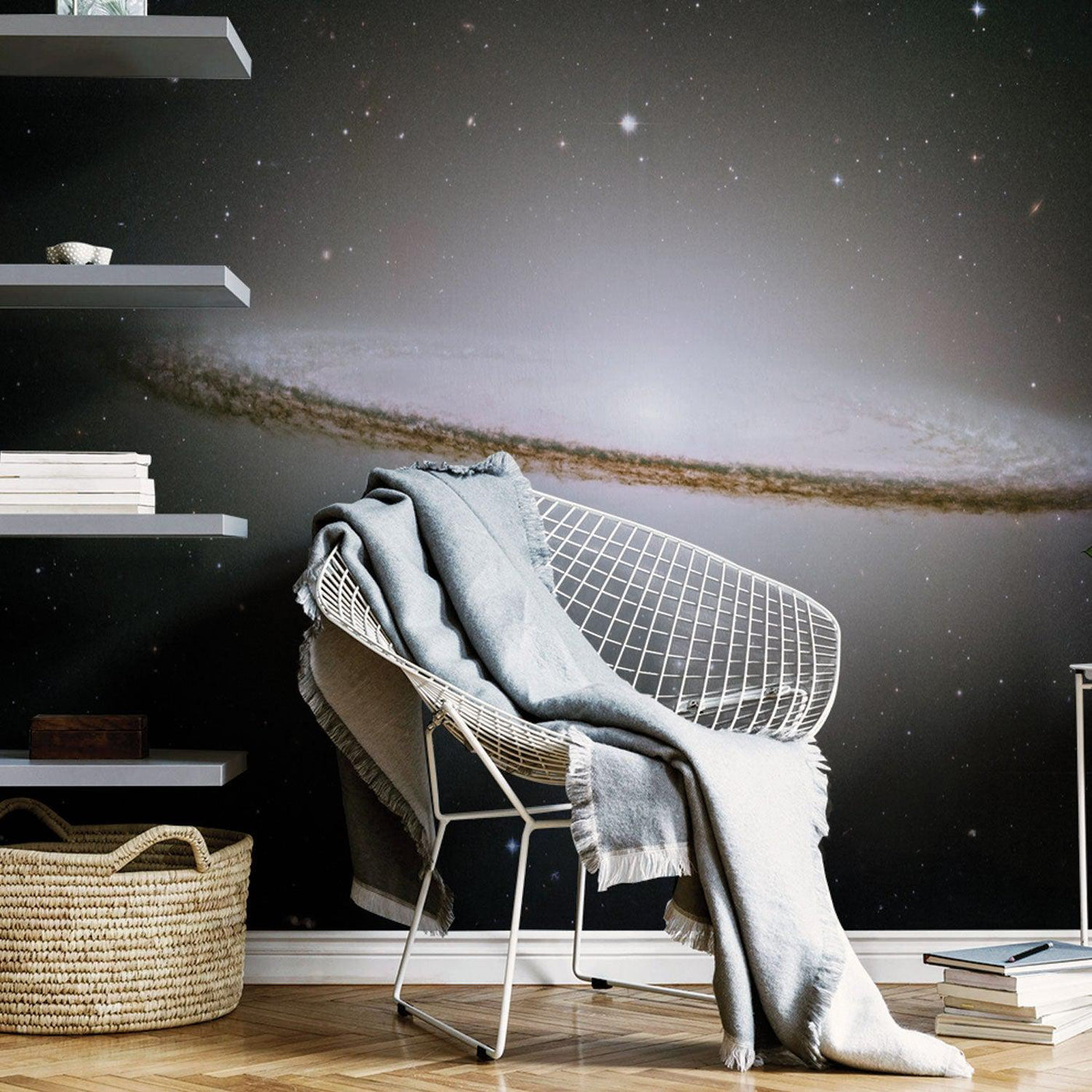 Majestic Sombrero Galaxy Wall Mural-Wall Mural-Eazywallz