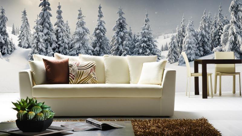 Majestic Winter Panorama Wall Mural-Wall Mural-Eazywallz
