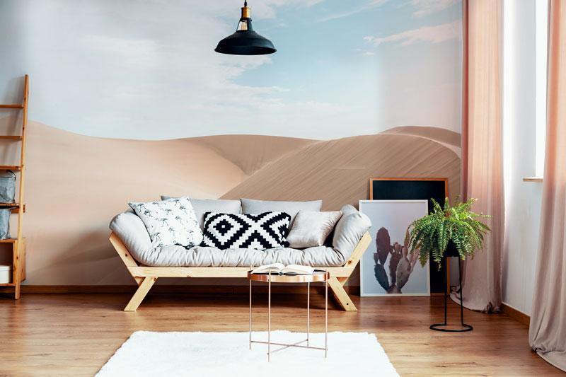 Middle of the Desert Wall Mural-Wall Mural-Eazywallz