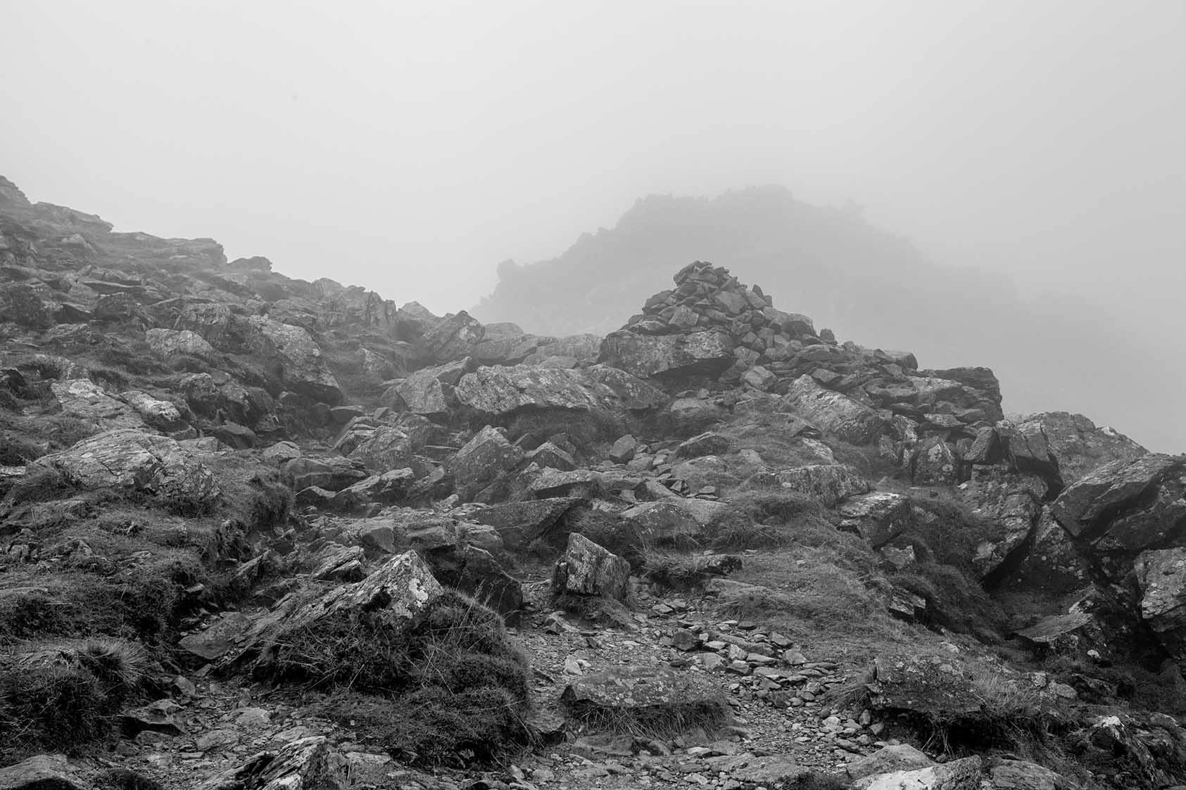 Minimal Rock Mountain Wall Mural-Wall Mural-Eazywallz