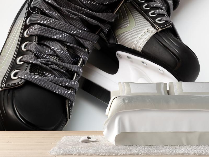 Modern black skates Wall Mural-Wall Mural-Eazywallz