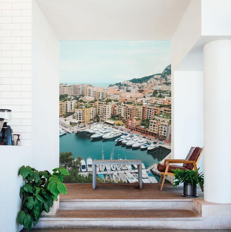 Monaco City Wall Mural-Wall Mural-Eazywallz