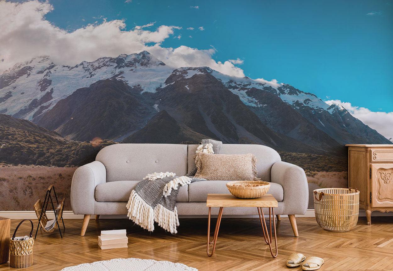 Mount Cook, New Zealand Wall Mural-Wall Mural-Eazywallz