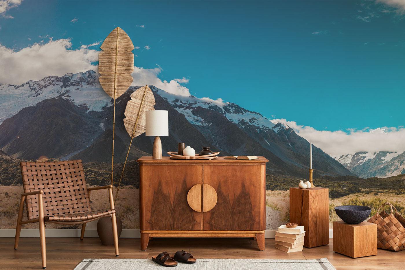 Mount Cook, New Zealand Wall Mural-Wall Mural-Eazywallz