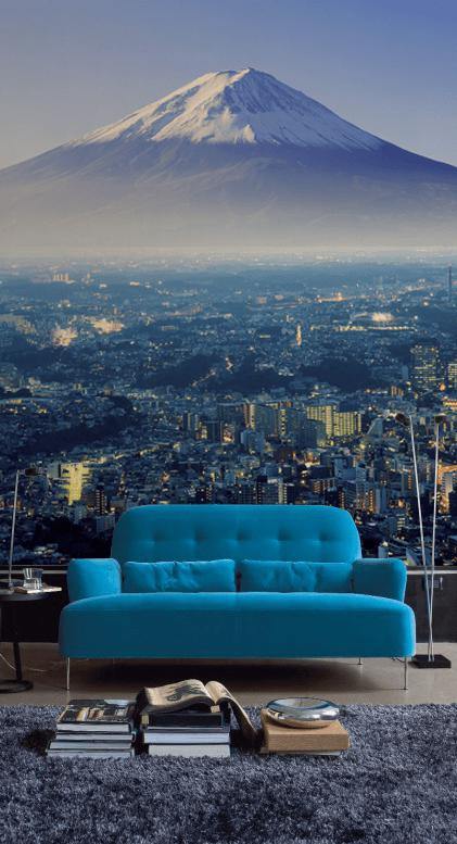 Mount Fuji Wall Mural-Wall Mural-Eazywallz