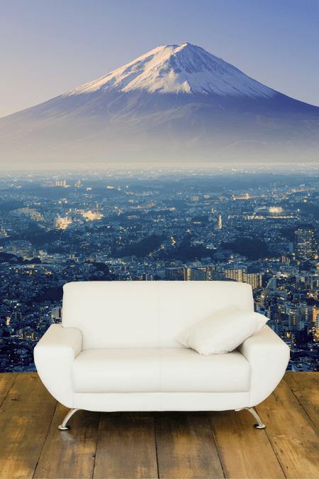 Mount Fuji Wall Mural - Mount Fuji Wallpaper mural - Eazywallz