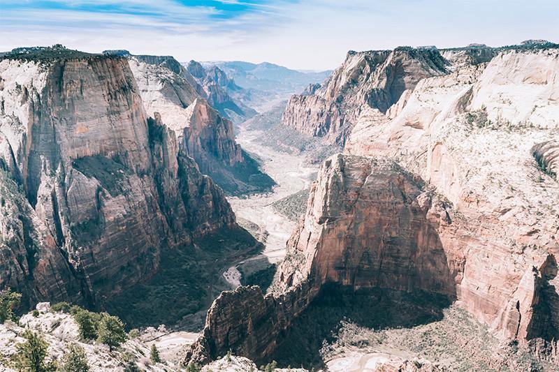 Mountain Trail Scenery Wall Mural-Wall Mural-Eazywallz