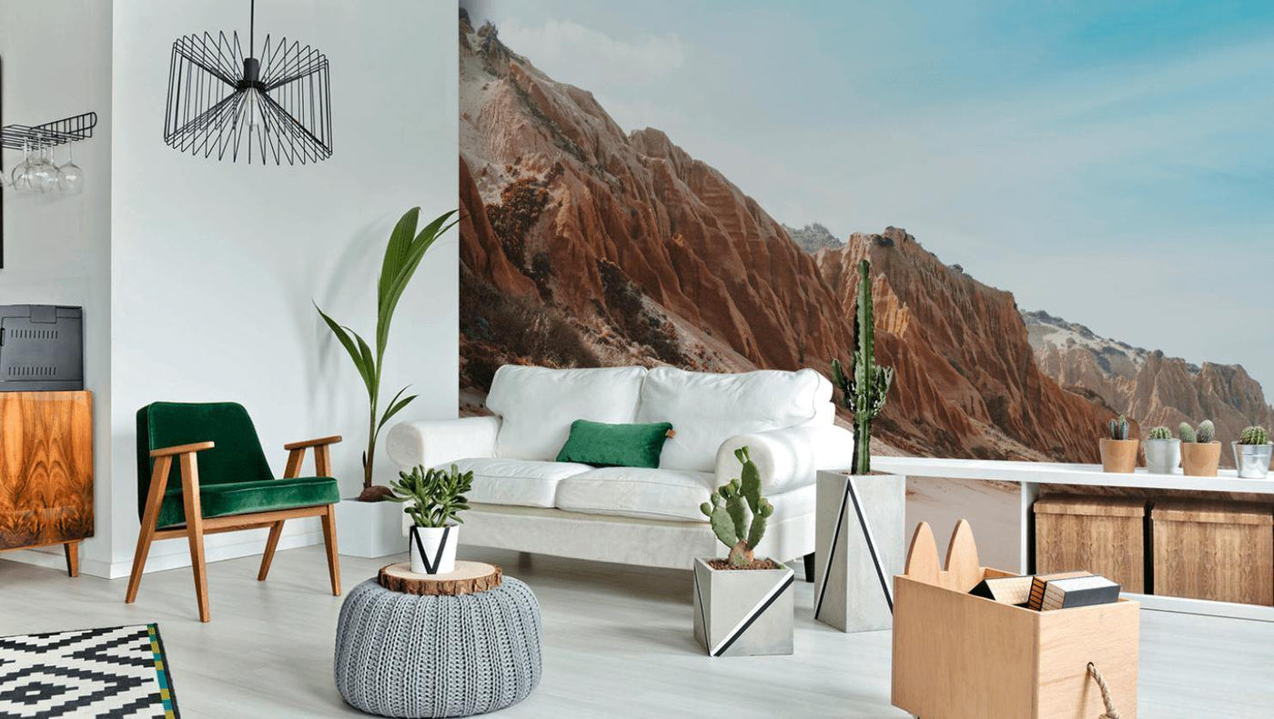 Mountains in Portugal Wall Mural-Wall Mural-Eazywallz