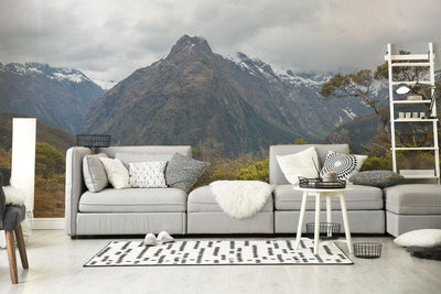 Mountains of Fiordland National Park Wall Mural-Wall Mural-Eazywallz