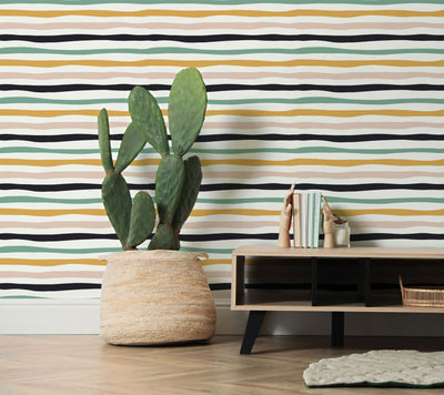 Multicolor Stripes Wallpaper #250