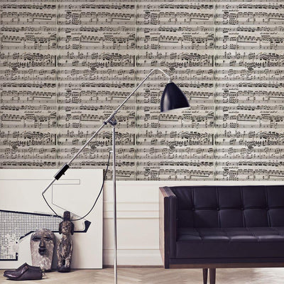 Music Notes Pattern Wall Mural-Wall Mural-Eazywallz