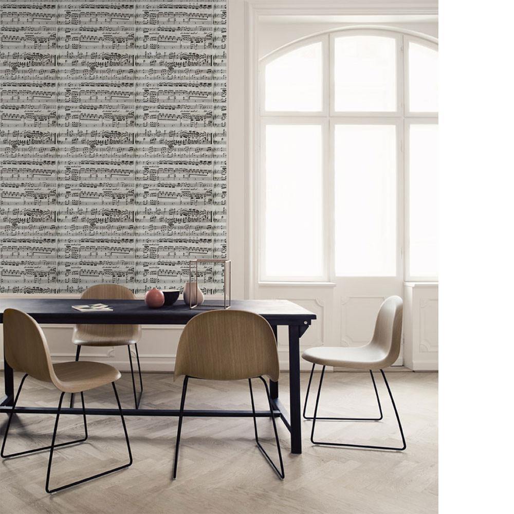 Music Notes Pattern Wall Mural-Wall Mural-Eazywallz