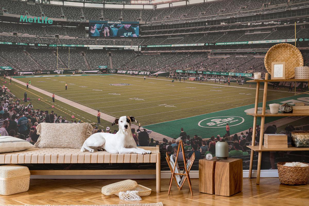 NY Jets Football Stadium Wall Mural-Wall Mural-Eazywallz