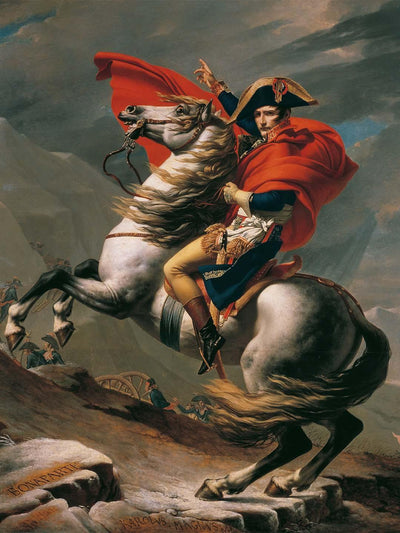 Napoleon Crossing the Alps Wall Mural-Wall Mural-Eazywallz