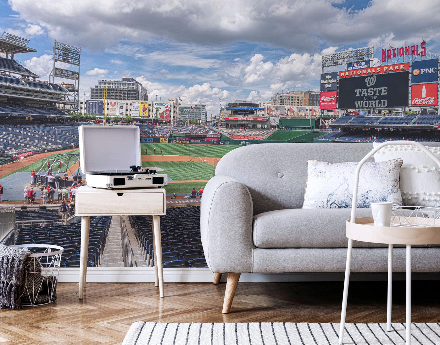 Nationals Park Baseball Stadium Wall Mural-Wall Mural-Eazywallz