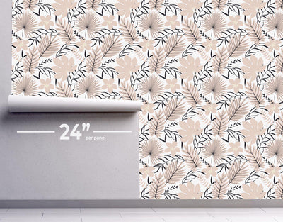 Natural Tropical Wallpaper #236-Repeat Pattern Wallpaper-Eazywallz