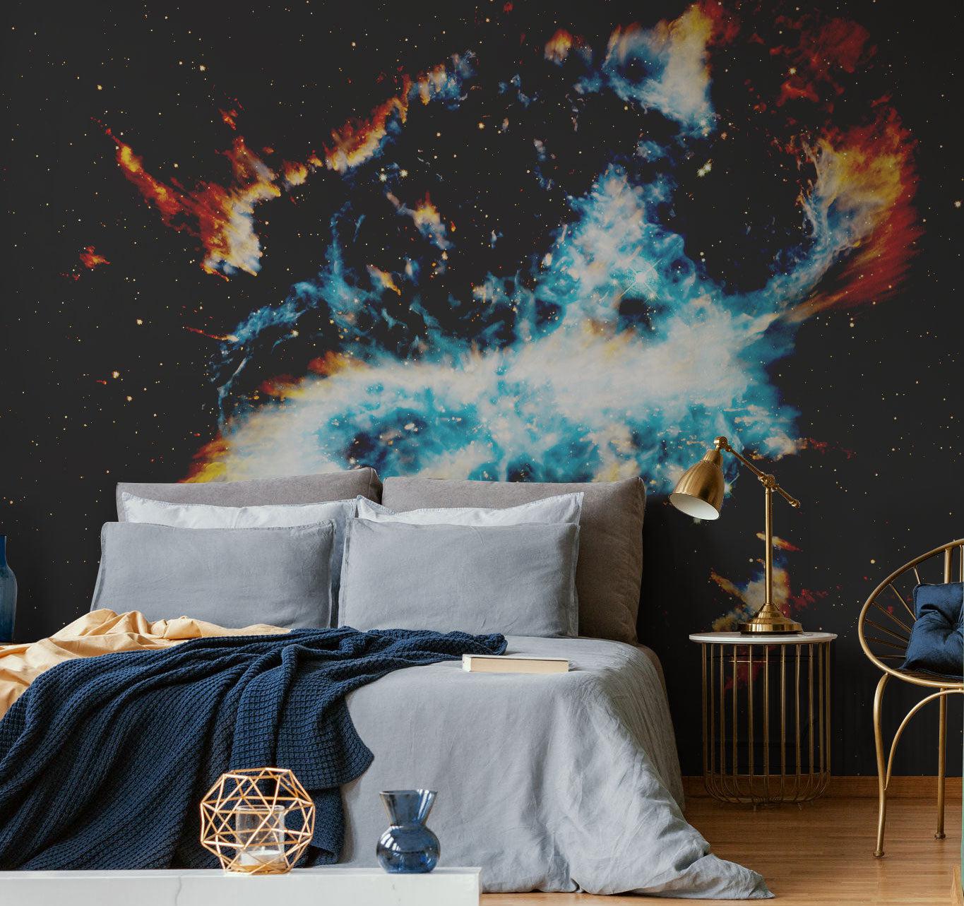 Nebula Wall Mural-Wall Mural-Eazywallz