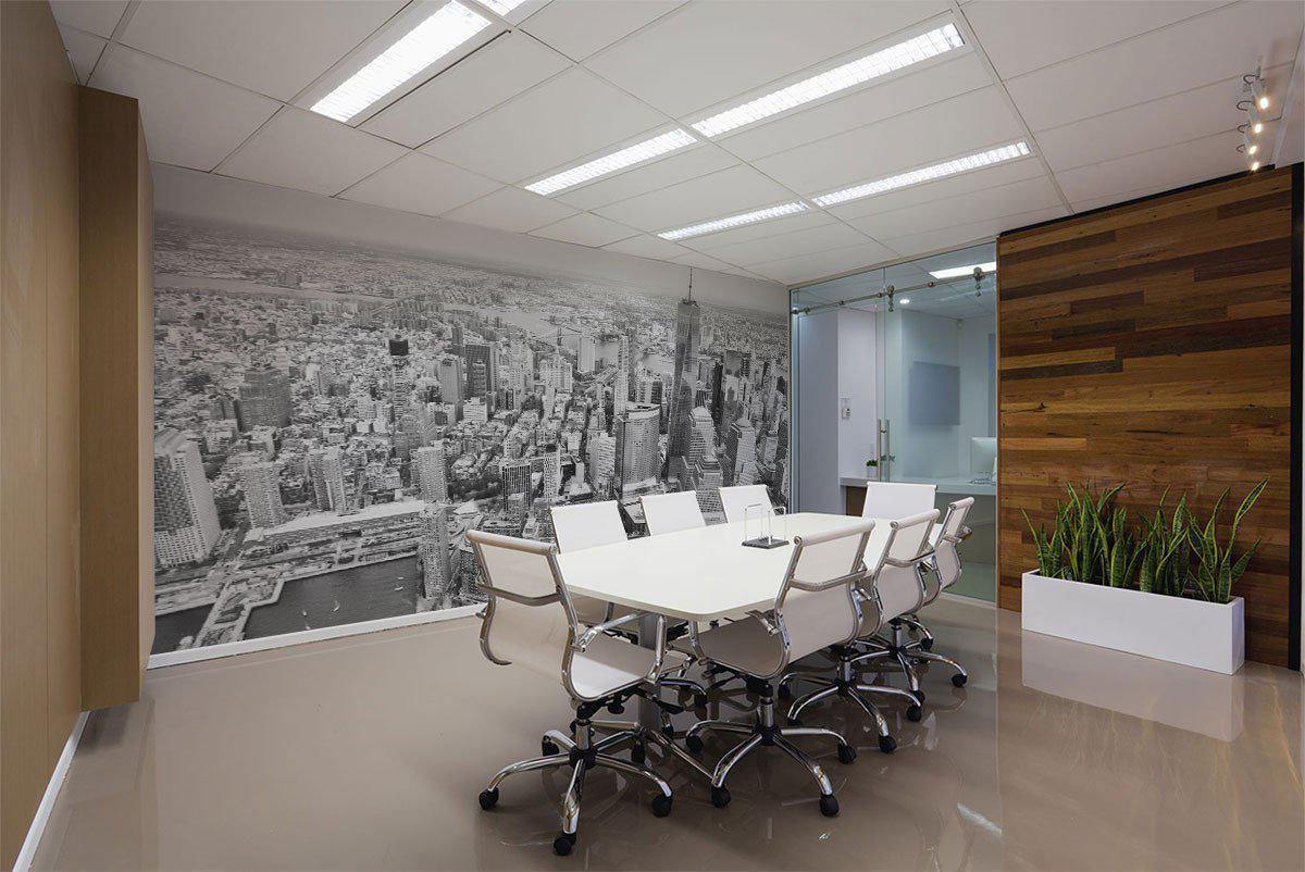 New York City Black and White Skyline Wall Mural-Wall Mural-Eazywallz