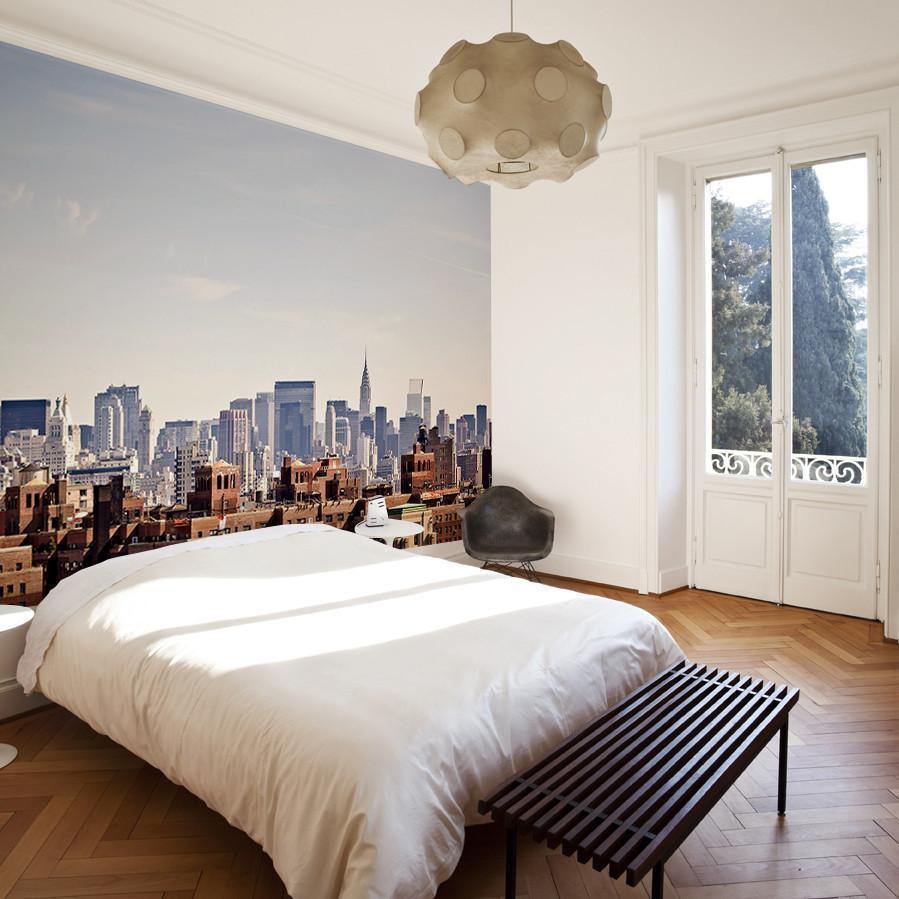 New York City skyline from Brooklyn Wall Mural-Wall Mural-Eazywallz