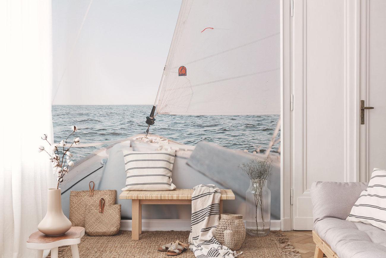 Norfolk Sailing Wall Mural-Wall Mural-Eazywallz