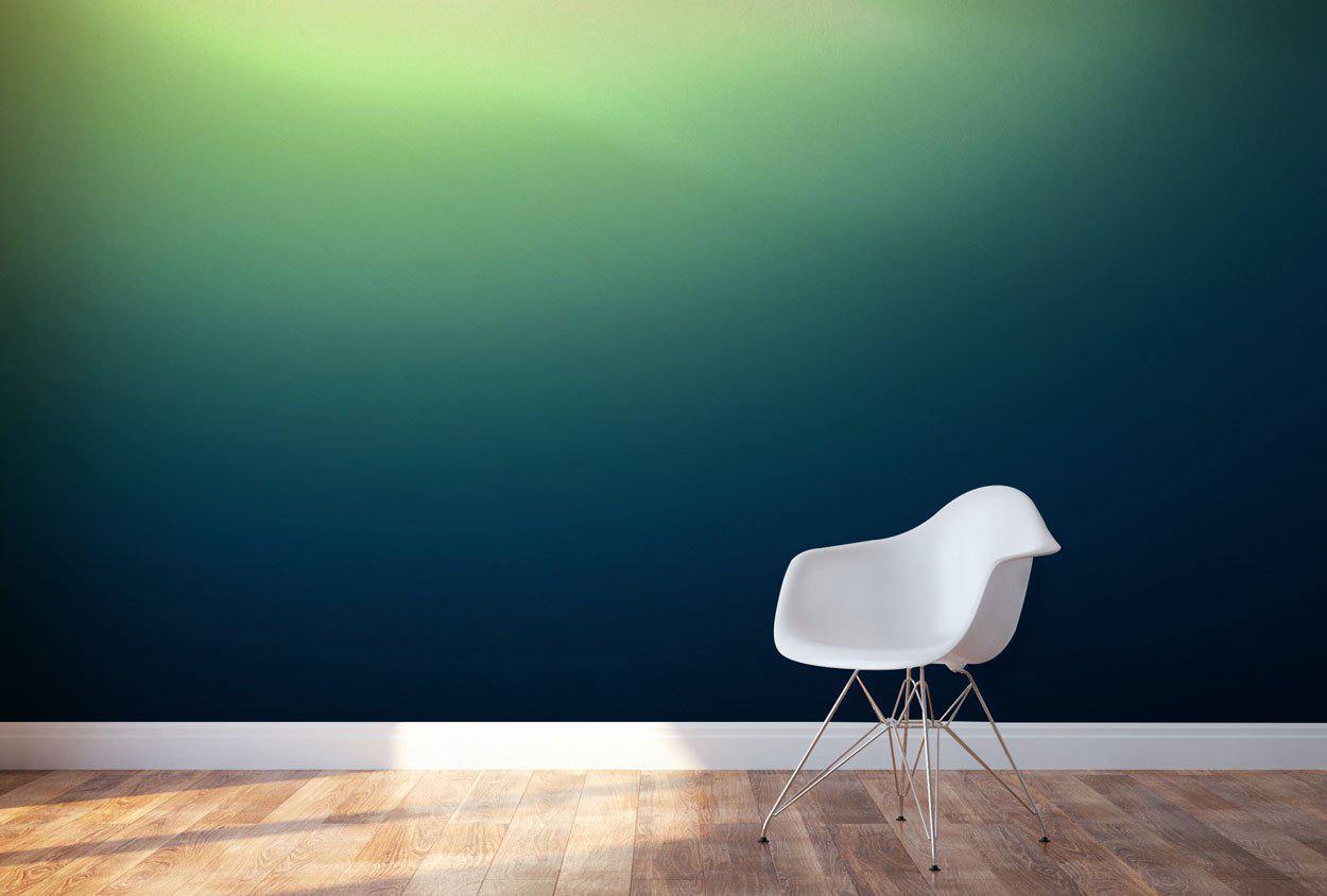 Northern Lights Ombre Wall Mural-Wall Mural-Eazywallz
