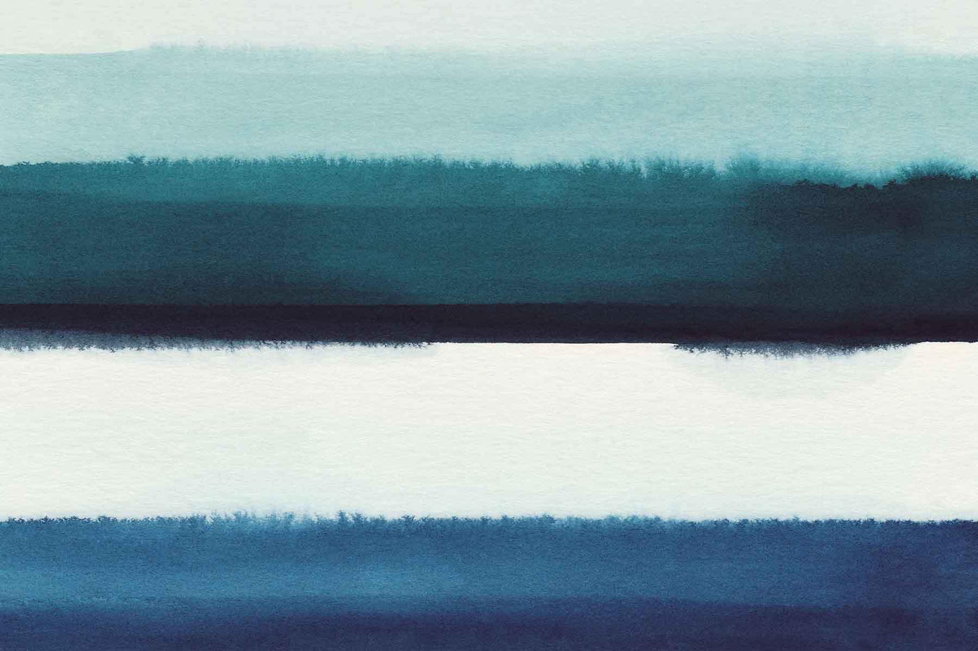 Ocean Mist Color Block Wall Mural - Ombre Wall Murals - Eazywallz