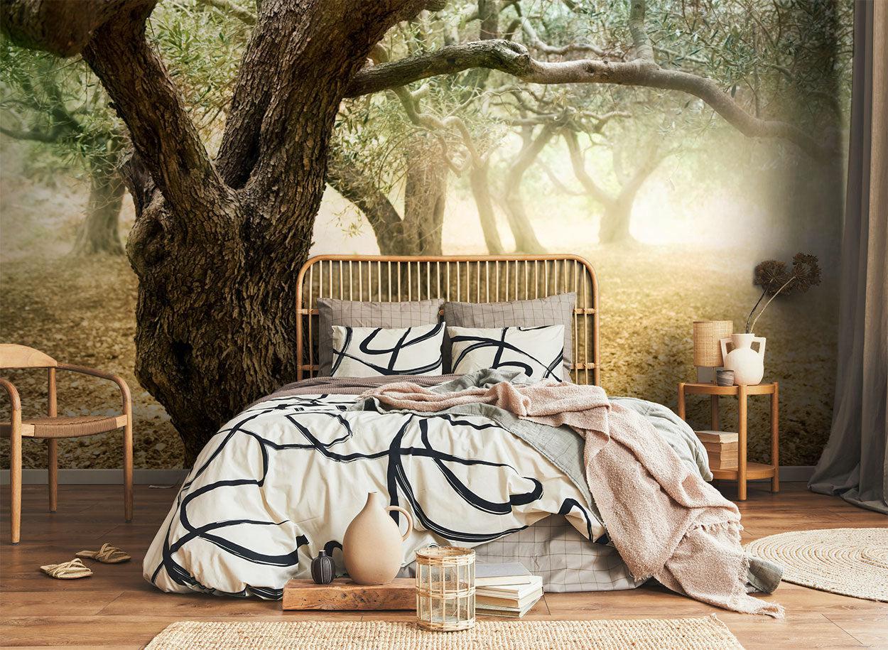 Old olive trees Wall Mural-Wall Mural-Eazywallz