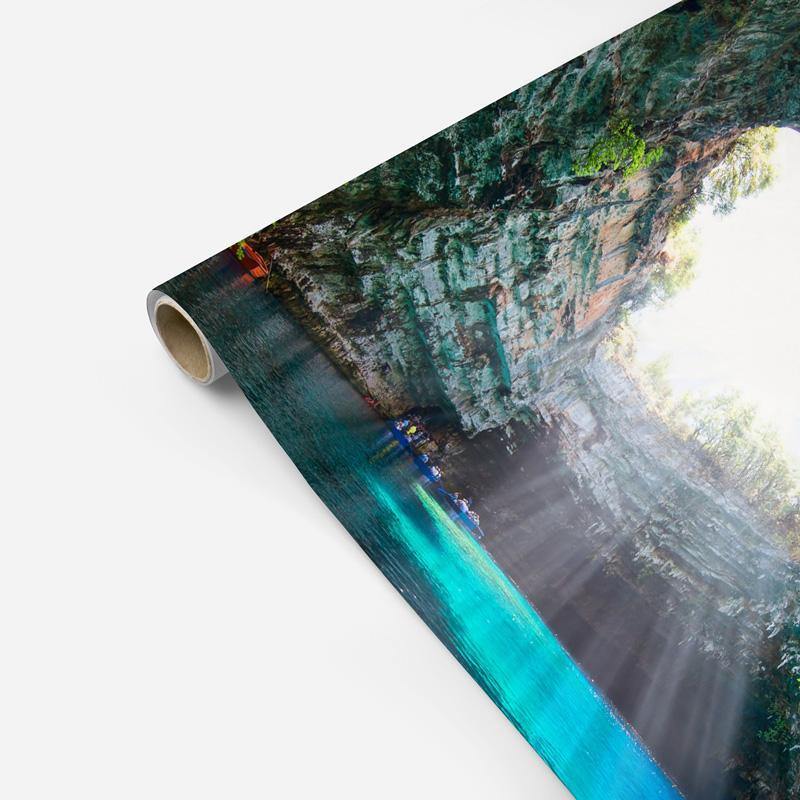 Open Cave Oasis Wall Mural-Wall Mural-Eazywallz