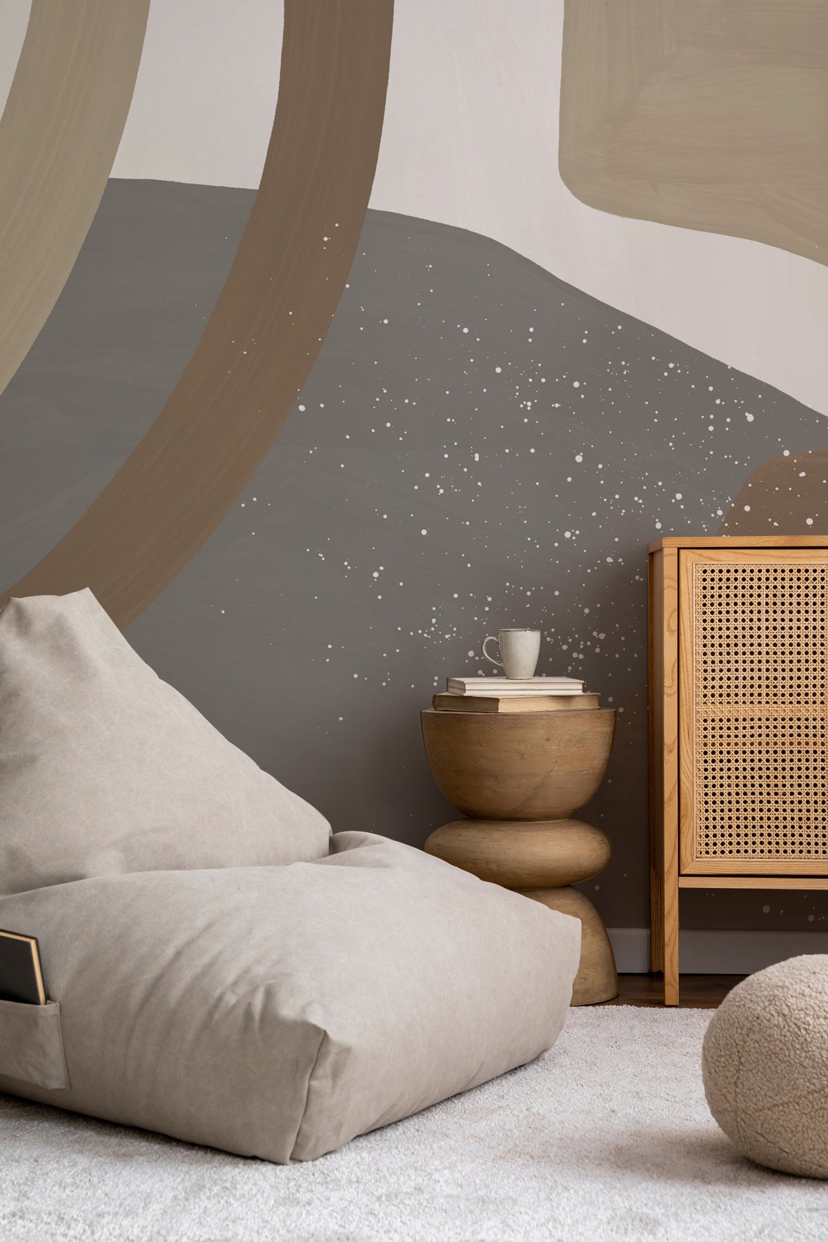 Organic Abstract Shapes 11 Wall Mural