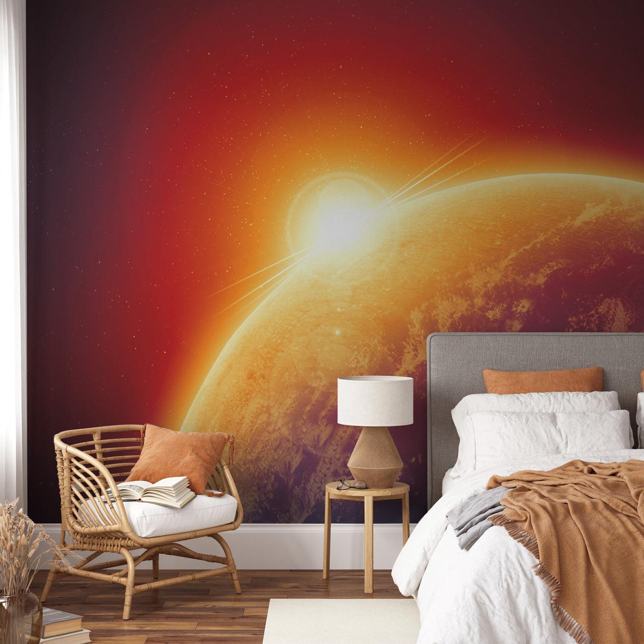 Outer space Wall Mural-Wall Mural-Eazywallz